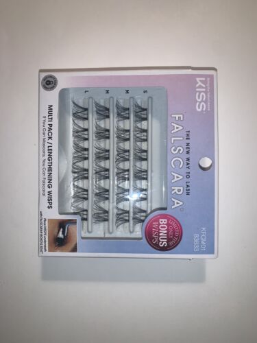 (5) Kiss Falscara Lashes Multipack Lengthening Wisps 83833