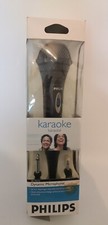 Philips Microphone Sbc Md110 Karaoke 25mm Wide Diaphragm Excellent Sound Vgc