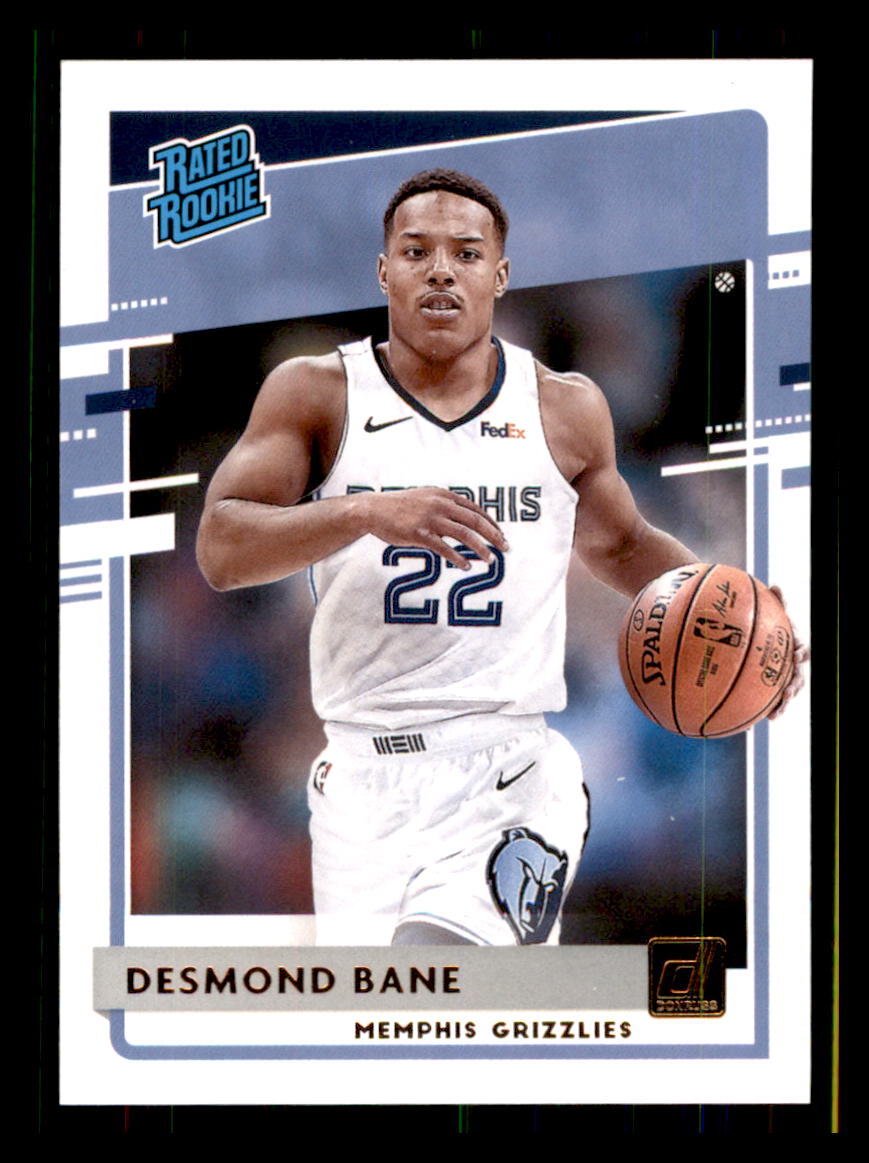 2020 BASKETBALL 2020-21 Donruss Desmond Bane Memphis Grizzlies #240 RR1