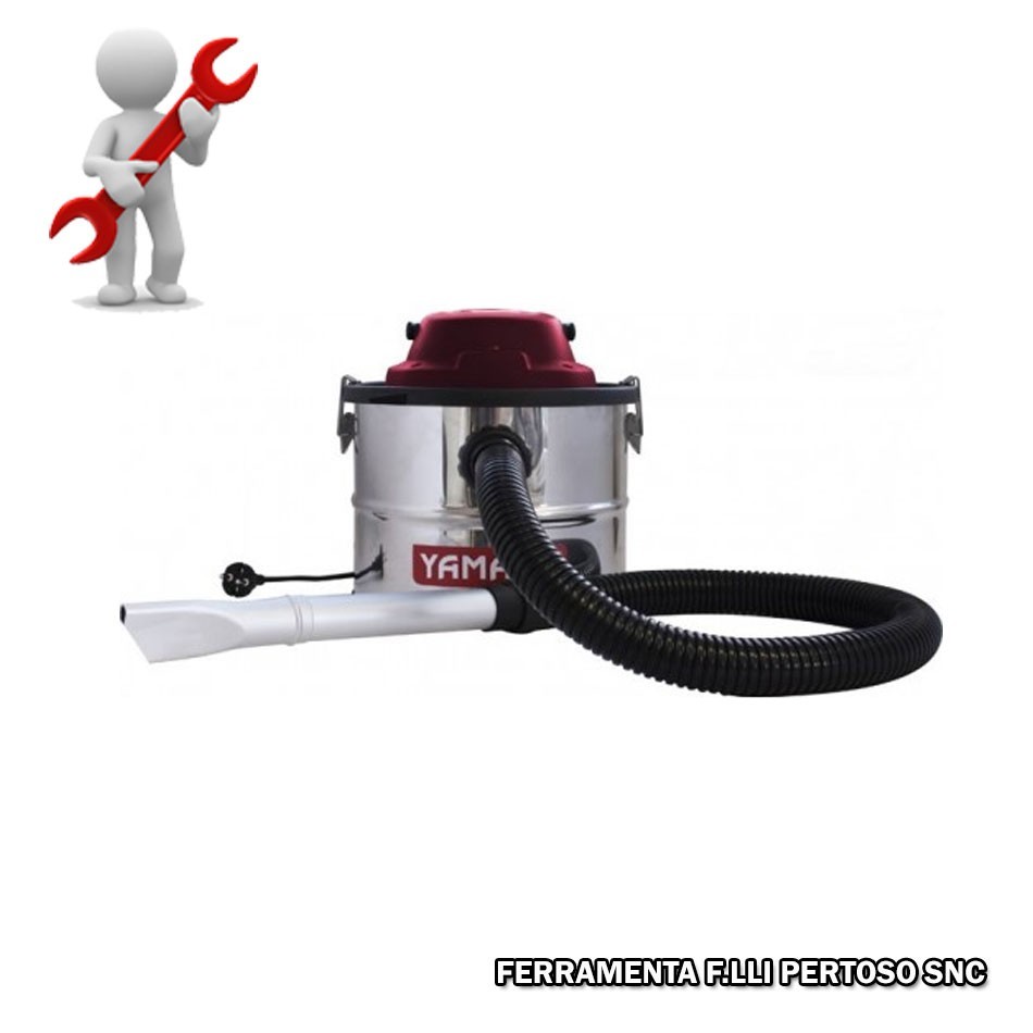 Aspiracenere Yamato Cinix 800W 15L Inox | Aspira e Soffia per Stufe