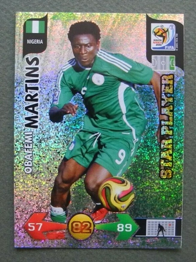 2010 Panini FIFA World Cup South Africa Samuel Eto'o #62 Panini