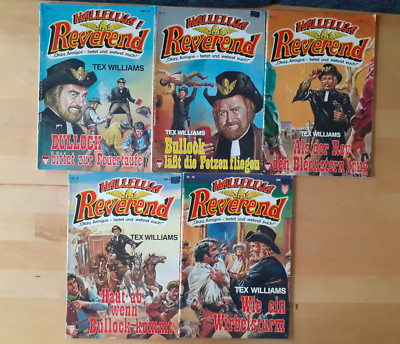 5x Halleluja! Reverend * Nr. 1, 2, 4, 5, 18 * Tex Williams * Western * Kelter