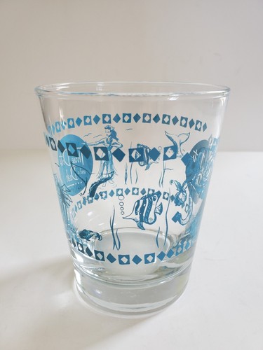Three Dots and A Dash Mai Tai Glass Tiki Bar Cocktail Barware Blue Chicago - Picture 4 of 6