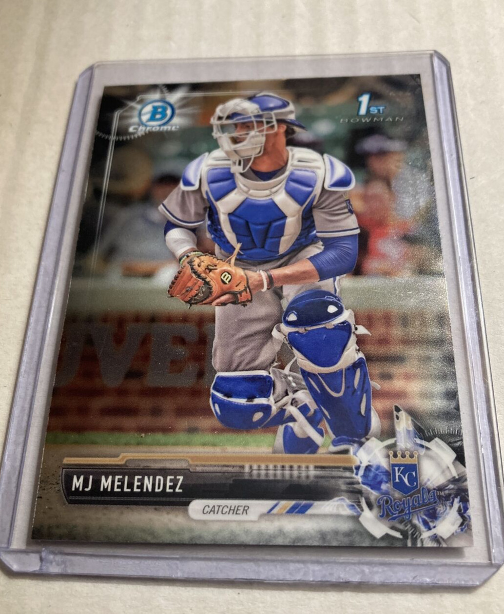 2017 Bowman Draft Chrome #BDC-172- MJ MELENDEZ Chrome 1st Bowman Rookie RC