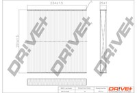 Dr!ve+ DP1110.12.0054 Innenraumfilter Partikelfilter 25X235X250 Mm