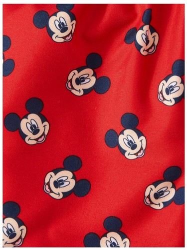 Disney Infant Boys Red Mickey Mouse Swim Trunks Baby Board Shorts - 第 3/3 張圖片