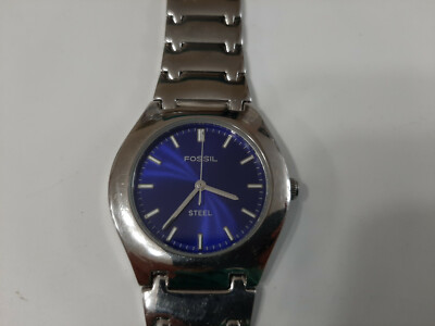 Fossil Steel Herren- oder Damenuhr Ref. FS 2541 Quarz (Batterie) 35mm