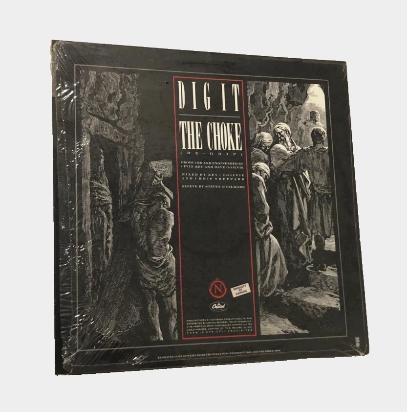 Skinny Puppy Dig It NT123002 Stereo Nettwerk 12" Single Canada Vintage 1986 NM - Image 2 of 4