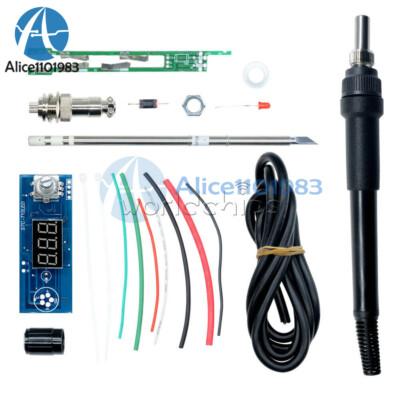 Digital Soldering Iron Station T12 Temperature Controller Handle DIY Kits