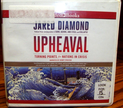 AUDIOBOOK 15 CDs ''Upheaval: Turning Points for Nations in Crisis'' 18.75 hrs  J17