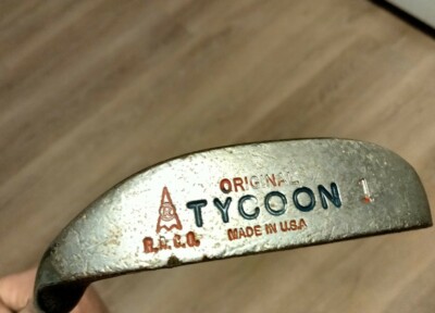 Raco Original Tycoon 1 Blade Putter Forged Soft Feel Napa All Original 35 Inch