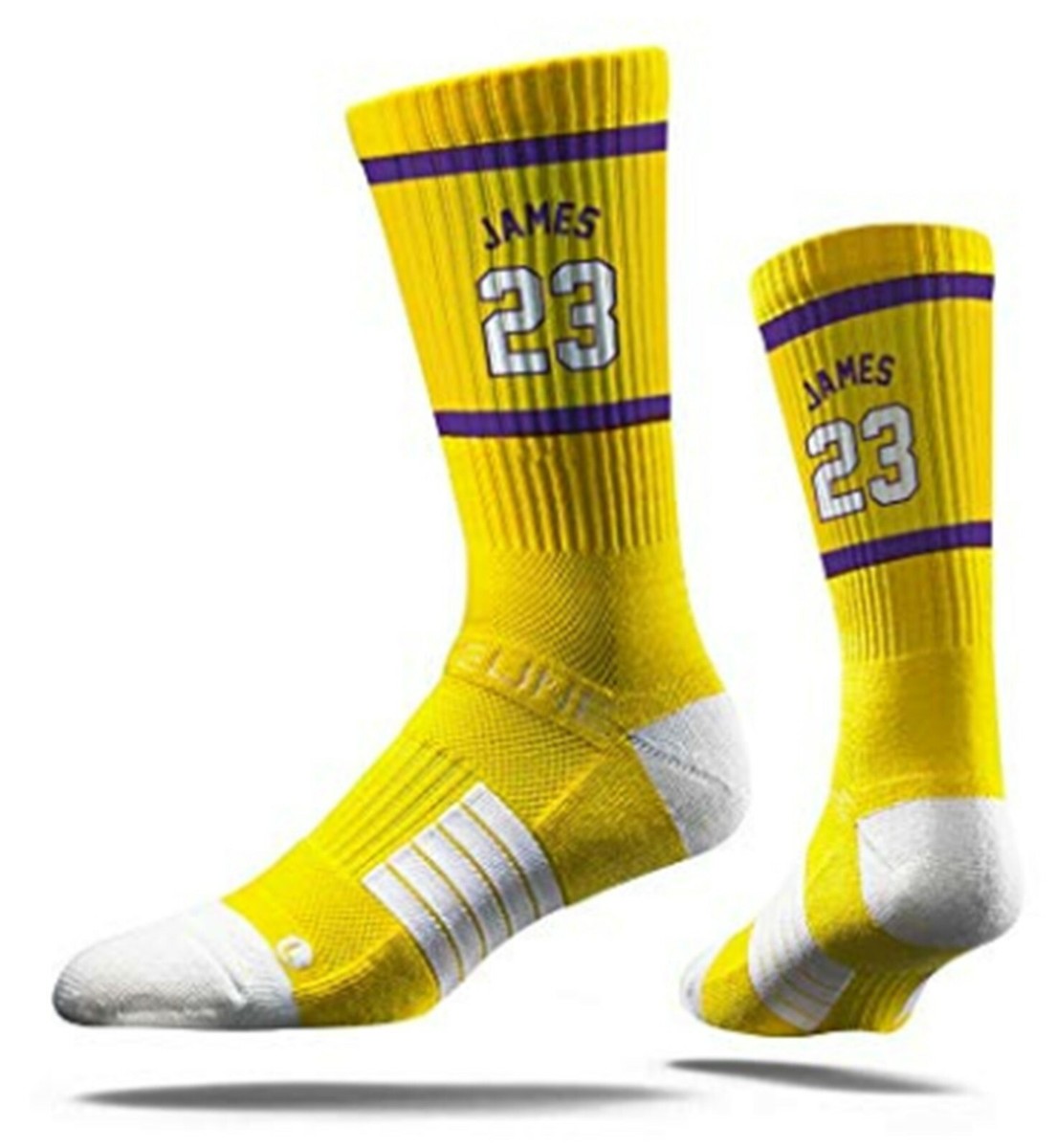 NBA Los Angeles Lakers Strideline Player Athletic Crew Socks