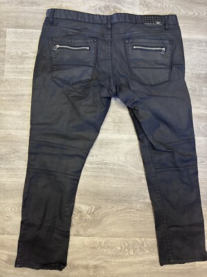   JEANS★MALMO ★WHITE/BLACK Jeans with White Stripes - Sixy Six | Streetwear jeans for men
