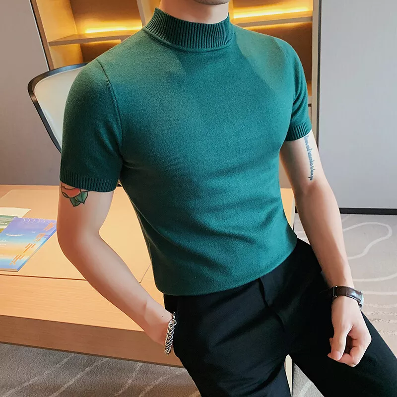 Short sleeve hotsell sweater mens