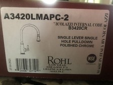 Rohl Patrizia A3420LMAPC-2 - Kitchen Faucet. Polished Chrome Finish