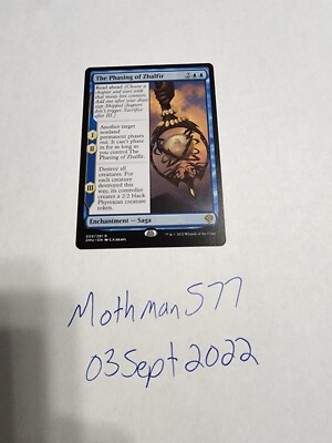 phasing mtg cards THE OF ZHALFIR NM DOMINARIA UNITED DMU MAGIC RARE IN HAND CARD Rules Text: Phasing, 19 cards