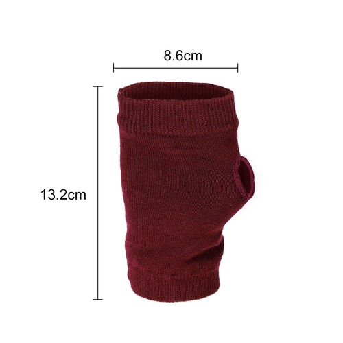 NEU Halb Fingerlose Handschuhe Winter Strickhandschuhe Weich Warm Damen Herren - Bild 30 von 53