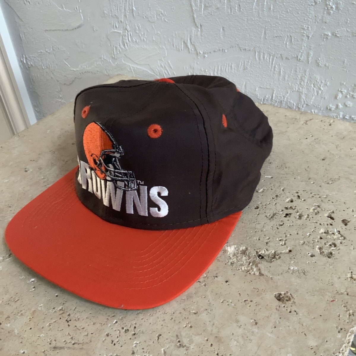 Vintage 90's Cleveland Browns NFL Spell Out Snapback Hat