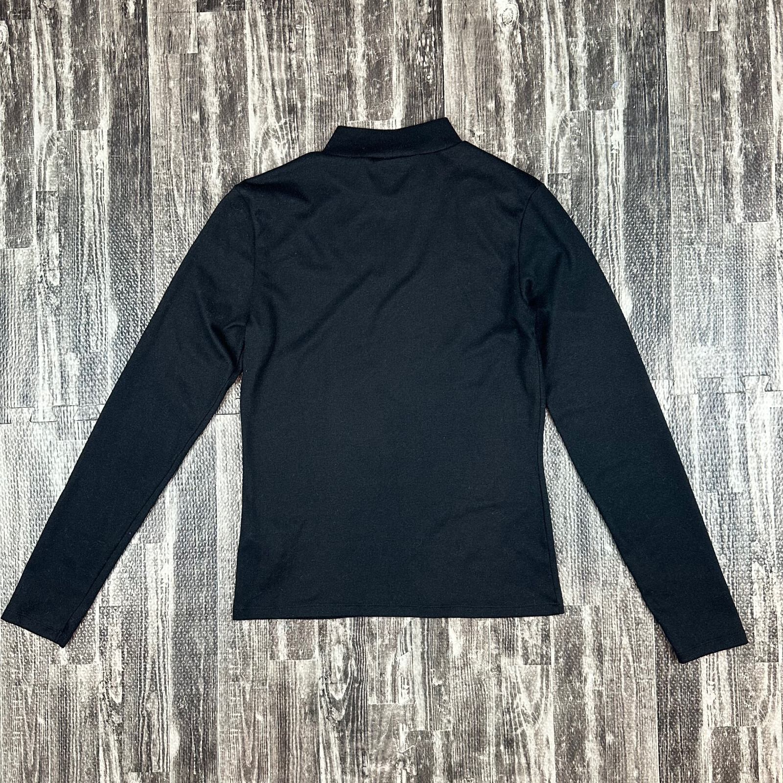 Pull & Bear Women's Basic Black Mock Turtleneck T… - image 3
