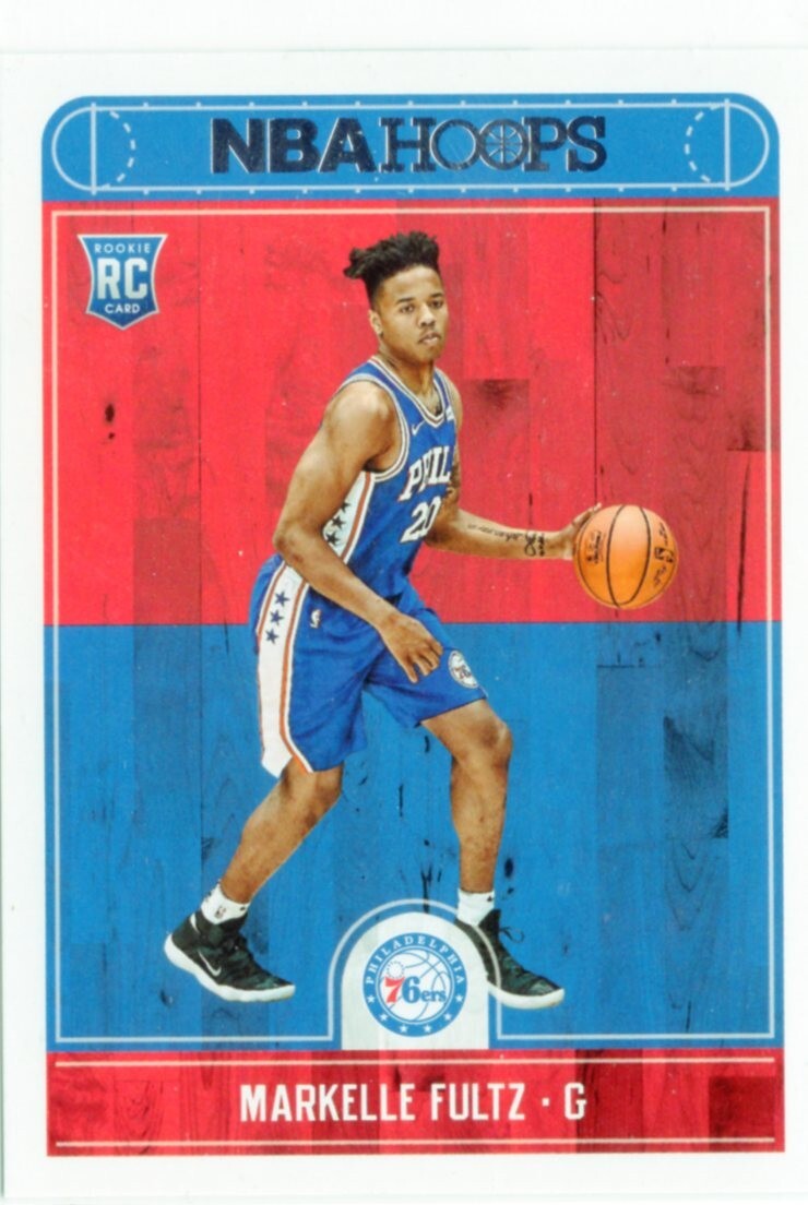 2017-18 Panini NBA Hoops Markell Fultz Rookie Card
