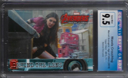 2015 Marvel Avengers Age of Ultron Wanda Crouching CGC 9.5 - Picture 1 of 2