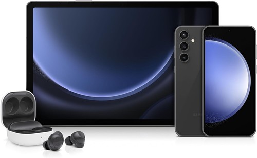 Samsung Galaxy Buds FE True Wireless Bluetooth Earbuds Graphite New - Photo 3 sur 10
