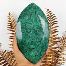 2.3 Kilo Natural Green Emerald Marquise Cut Earth mined Huge Brazilian Gemstone