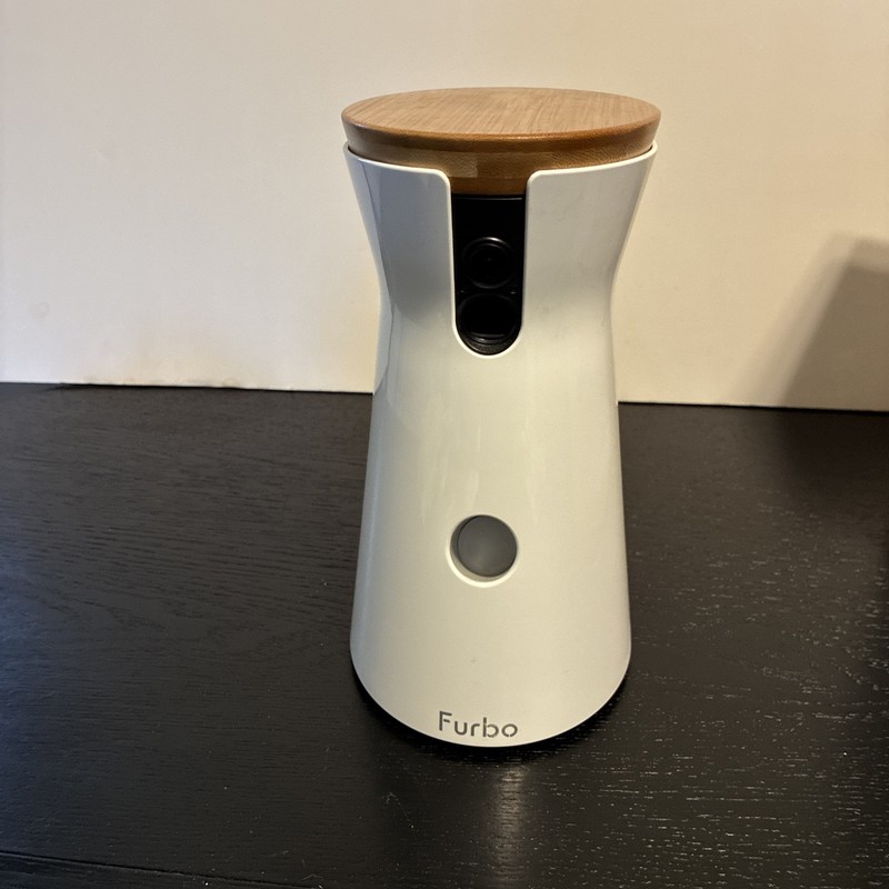 FOR PARTS ONLY  Furbo Treat Tossing Dispenser WiFi Pet Camera with 2-Way Audio