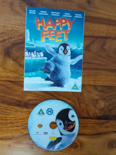 Happy Feet Hugh Jackman 2007 DVD Top-quality Free UK shipping DVD Only - Picture 1 of 1