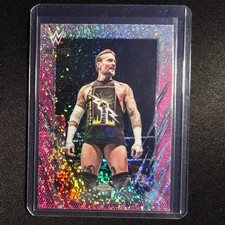 ⚡️XB 2026 TOPPS CHROME WWE PINK MINI DIAMOND REFRACTOR /250 CM PUNK #49