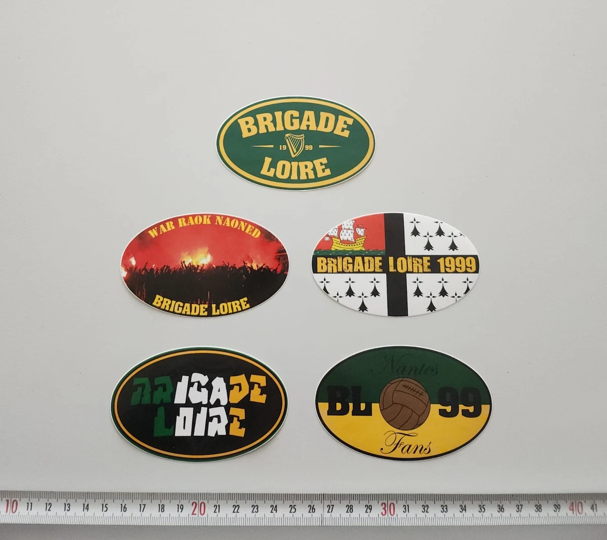 Autocollants Ultras Nantes – Brigade Loire 1999 – Stickers FCN BL99
