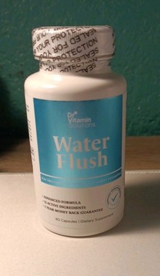 Dr  Vitamin Solutions Water Flush 50 Capsules Dietary Supplement Exp: 12/26