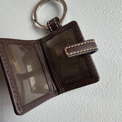 COACH Signature Photo Frame Keychain | eBay