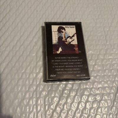 Billy Squier Don t Say No Cassette Capitol Records 1981  -