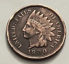 1900 Indian Head Cent US Copper JC1443