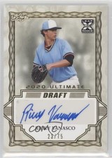 2020 Leaf Ultimate Draft Gold /75 Ricky Vanasco #BA-RV1 Auto 2a9