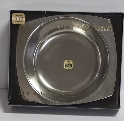 Vintage ''Another KH Product'' 18-8 Stainless Steel Vegetable Dish in Box - NOS