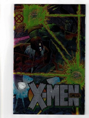 X-Men Omega #1 Marvel comic book foil cover see scans