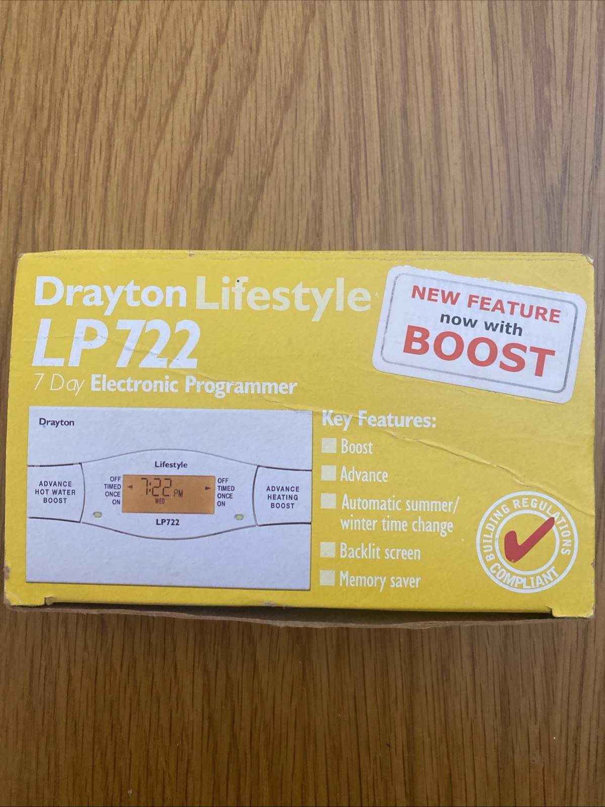 Drayton LP722 25476 7 Day Electronic Programmer