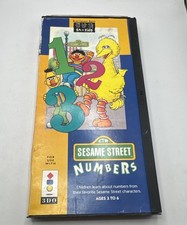 Sesame Street Numbers - 3DO - Long Box - NO Manual - Excellent Disc