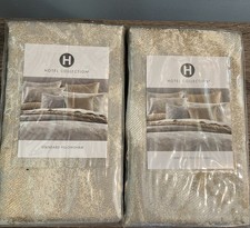 Hotel Collection Metallic Stone Standard Pillowsham Gold Silver 2 20in x 28in