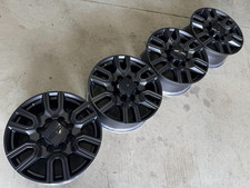 20 Gmc Sierra 2500 Hd Ultimate Denali Oem Factory Stock Wheels Rims 8x180 Black