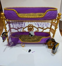 Monster High Clawdeen Wolf Bunk Bed Dead Tired Room To Howl Playset