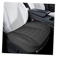 Luxury Faux Leather Car Seat Cover - Anti-Slip Waterproof Drive Seat Black