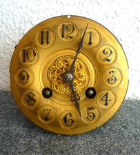 Tolles Kaminuhr Pendulen Uhrwerk exzellentes Zifferblatt mittig verziert läuft