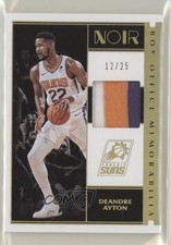 2019-20 Panini Noir Box Office Memorabilia Prime 12/25 DeAndre Ayton #BM-DAY 3p7