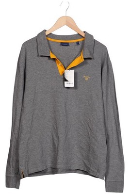 GANT Poloshirt Herren Polohemd Shirt Polokragen Gr. 3XL Baumwolle Grau #ew2isv3