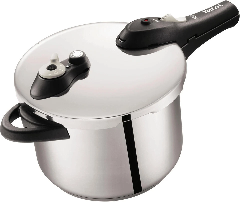 Olla a presión Tefal Secure 5 Neo, 22 cm, 6 L - Imagen 2 de 4