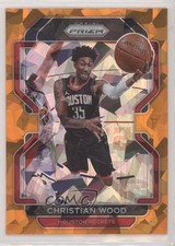 2021-22 Panini Prizm Orange Ice Prizm Christian Wood #112 5b4