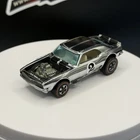 Vintage Hot Wheels Redline Heavy Chevy Super Chrome W/ White Interior -Very Good